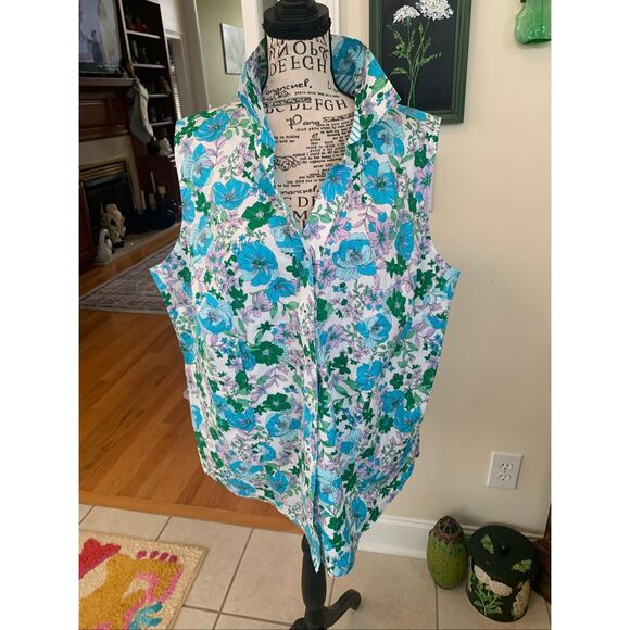 Talbots SLEEVELESS NON-IRON BUTTON DOWN -NWOT - Picture 11 of 11